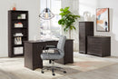 Realspace Pelingo 22”D Vertical 4-Drawer Vertical File Cabinet 936617 - Gray - Like New