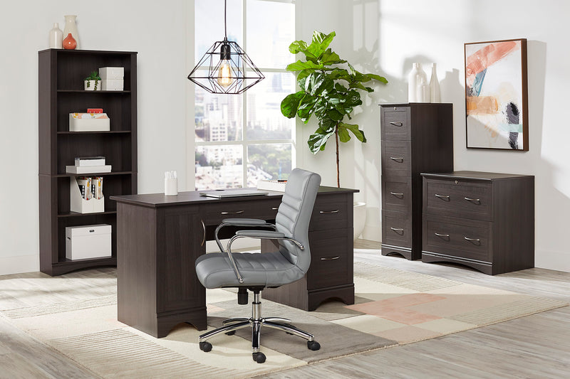 Realspace Pelingo 22”D Vertical 4-Drawer Vertical File Cabinet 936617 - Gray - Like New