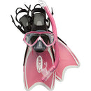 Cressi Mini Palau Set (Pink, 29/32) - Brand New
