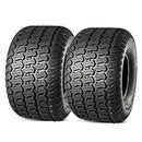 MaxAuto 20x10.00-8 Lawn Mower Tires 20x10-8 Tractor Turf 4PR/Ply Tubeless 2 Pack - Brand New