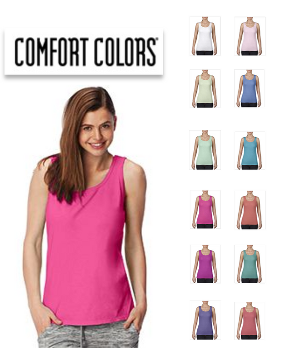 3060L Comfort Colors Ladies' Midweight Tank - Brand New