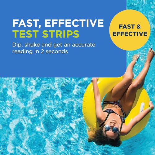 FROG Test Strips Pool Hot Tub Test Strip with Accurate Indicator - 50 Strips - Brand New