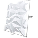 Art3d Wall Panel Wave Pack of 12 19.7"x19.7" B07KM335ZR - White - Brand New