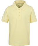 Premium Wear M860 Men's Polo Short Sleeves Stain Guard Shirt XL - YELLOW - Brand New
