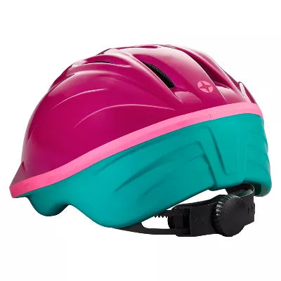 SCHWINN CLASSIC TWO TONE CYCLING TODDLER BIKE HELMET - TEAL RASPBERRY - Like New