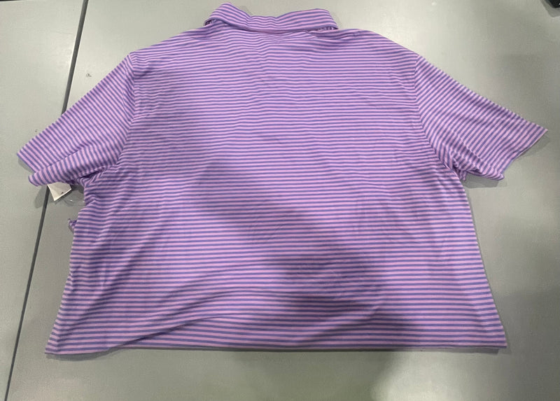 IZOD SS CLUBHOUSE BAR POLO - SIZE: MEN XXL - ORCHID - Brand New