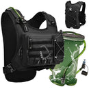 ONETOALL RUNNING VEST WITH 2L LEAKPROOF WATER BLADDER - MEDIUM - BLACK - Like New