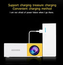 GENERIC HOME MINI LED PORTABLE SMART POCKET CINEMA VIDEO PROJECTOR YG300 - WHITE - Like New