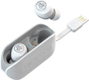 JLab Go Air True Wireless Bluetooth Earbuds EBGOAIRRWHTGRY82 - White Like New