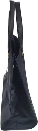 Tory Burch 136144 Ella Black Gold Hardware Women's Large Nylon Tote Bag - Black - Brand New