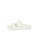 RE6296 REEF MENS SANDALS OASIS TWO BAR VINTAGE WHITE SIZE MEN 10 - Like New
