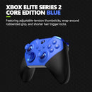 MICROSOFT XBOX ELITE SERIES 2 CORE WIRELESS GAMING CONTROLLER RFZ-00017 - BLUE - Like New