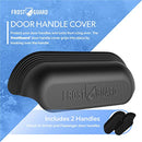 FrostGuard Car Door Handle Protector Snow Universal Fit 52989 2 PACK - Black Like New