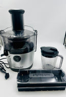 NutriBullet Juicer Pro Centrifugal Juicer Machine - SILVER - MISSING ACCESSORIES - Like New