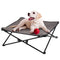KINGCAMP ELEVATED DOG BED, MEDIUM DOGS, RAISED GROUND MESH, WASHABLE, BLACK - Like New