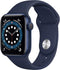 For Parts: Apple Watch Series6 GPS 40mm BLUE Case Deep Navy Band-MOTHERBOARD DEFECTIVE