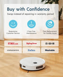 Yeedi K950L vac 2 Robot Vacuum and Mop Combo, Powerful 3000Pa YDVN21 - White Like New