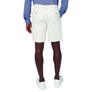 MEN'S IZOD SALTWATER STRETCH CHINO SHORTS - SIZE: MEN 32 - SILVER BIRCH - Brand New