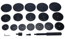 FreeTec Custom Bush Bearing Seal Driver Tool Extra Large 21pcs Kit - Brand New