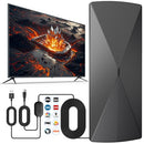HIDEMI 2026 TV ANTENNA, DIGITAL TV ANTENNA INDOOR WITH SIGNAL BOOSTER - BLACK - Like New