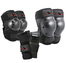 EIGHT BALL BLACK PADS FOR BIKE SKATE AND SCOOTER ADULT 14+ 082-01-0026 - Like New