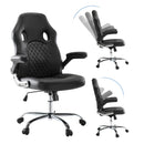 JHK GAMING CHAIR ERGONOMIC OFFICE CHAIR PU LEATHER CHAIR JHK-C-3397-BK - BLACK - Like New