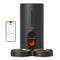 WOPET AUTOMATIC CAT FEEDER, WIFI SLOW PET FOOD DISPENSER, 10 MEAL, BLACK - Like New