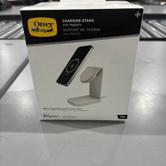 OTTERBOX CHARGING STAND W/MAGSAFE 15W - WHITE - Brand New