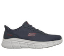 118113 SKECHERS MEN'S BOBS B FLEX GLACIAL EDGE SHOES SIZE 16 DARK/NAVY - Brand New