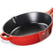CUISINART CHICKEN FRYER 12" - RED GRADIENT - Brand New