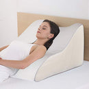 howhom Bed Wedge Pillow Memory Foam Top Ergonomic Orthopedic B08D6CJ5HW - Black - Brand New