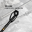 Fiblink Fishing Trolling Rod 7'6" 30-50lbs B08PJKJ2KS - Black - Brand New