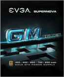 EVGA SuperNOVA 750 GM 80 PLUS Gold 750W Power Supply 123-GM-0750-X1 - Black New