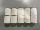 UNIVERSAL 10 ROLLS 2-PLY 3" X 90' CARBONLESS POS PAPER ROLLS - WHITE/CANARY - Brand New