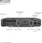 HP ELITEDESK 800 G5 MINI PC, INTEL I5-9500T 6-CORE 16GB 256GB SSD - BLACK - Like New
