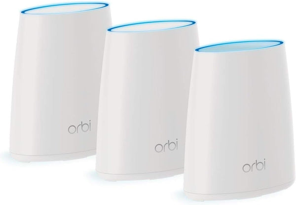 NETGEAR Orbi Whole Home Mesh WiFi System,3 Pack Router 2 Mini - Scratch & Dent