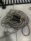 ANUFLES HEAVY-DUTY STAINLESS STEEL GARDEN HOSE - ULTRA-FLEXIBLE - BLACK/YELLOW - Like New