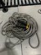 ANUFLES HEAVY-DUTY STAINLESS STEEL GARDEN HOSE - ULTRA-FLEXIBLE - BLACK/YELLOW - Like New