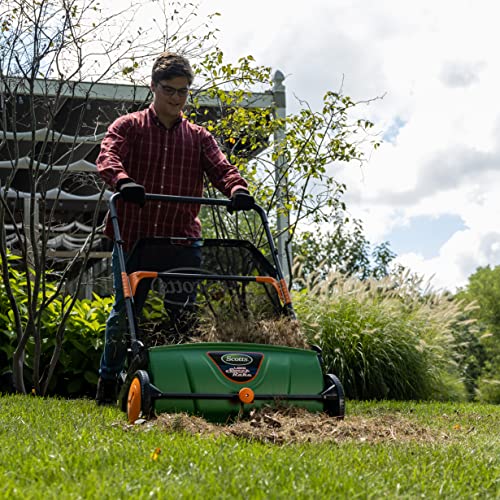 SCOTTS OUTDOOR POWER TOOLS 26-INCH PUSH LAWN SWEEPER LSW70026S - GREEN/ORANGE - Like New