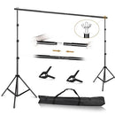 Walk Fly 8.5 x 10 ft Backdrop Support System Stand with Carry Bag - Black - Like New