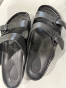 BIRKENSTOCK ARIZONA ESSENTIALS EVA SANDALS - SIZE: MEN 10 - BLACK - Like New