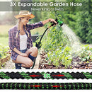 FunDADYUS Garden Hose 50FT Flexible Hose with Spray Nozzle B09GVJGXX3 - Green - Like New