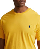 BLACK HORSE CLUB POLO RALPH LAUREN MEN'S SLIM FIT ICONIC MESH POLO - M - YELLOW - Like New