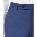 CALVIN KLEIN MENS SLIM FIT WOOL DRESS PANTS SIZE: MEN 34X30 - BLUE TWILL - Like New