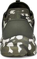 FEETMAT WOMEN'S RUNNING SHOES NON SLIP SNEAKERS - SIZE: 7.5 - CAMOFLAUGE GREEN - Like New