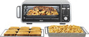 Ninja FT301 Dual Heat Air Fry Countertop 11-in-1 Convection Toaster Oven -Silver Like New