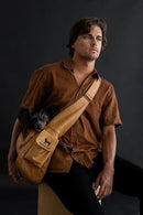 NOAH & PAW DOG SLING CARRIER FOR SMALL DOGS 5-18LB, DOG SLING - CAMEL - Brand New