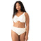 FULL FIGURE BASIC BEAUTY UNDERWIRE BRA WOMEN 38DD IVORY - 855192 - Like New