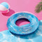 SUN SQUAD 42" RING TUBE - SLIVER GLITTERING/LIGHT/DARK BLUE - Like New