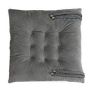 Civkor Chair Pads Seat Cushions 16x16 Inch with Ties for Dining Chairs, 6Pcs - Brand New
